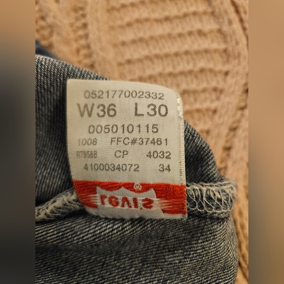 Levi's 501 Vintage 35x30 XX - Picture 6 of 9